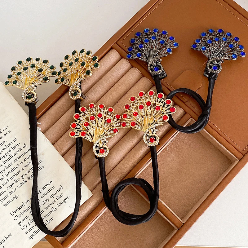 1 шт. модные высококачественные головные повязки с жемчугом и павлином для женщин