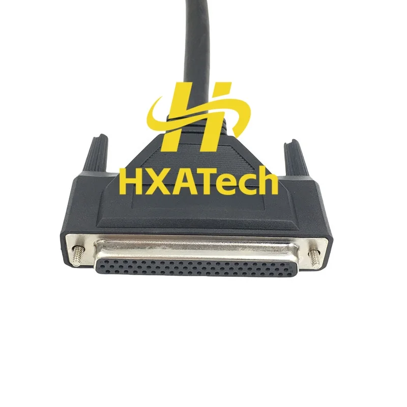 Фото HXATech - Высококачественный медный кабель-удлинитель с разъемами DB62 (мужской-женский), 62-контактный, витая пара, двойная экранировка, кабель для передачи данных. №2