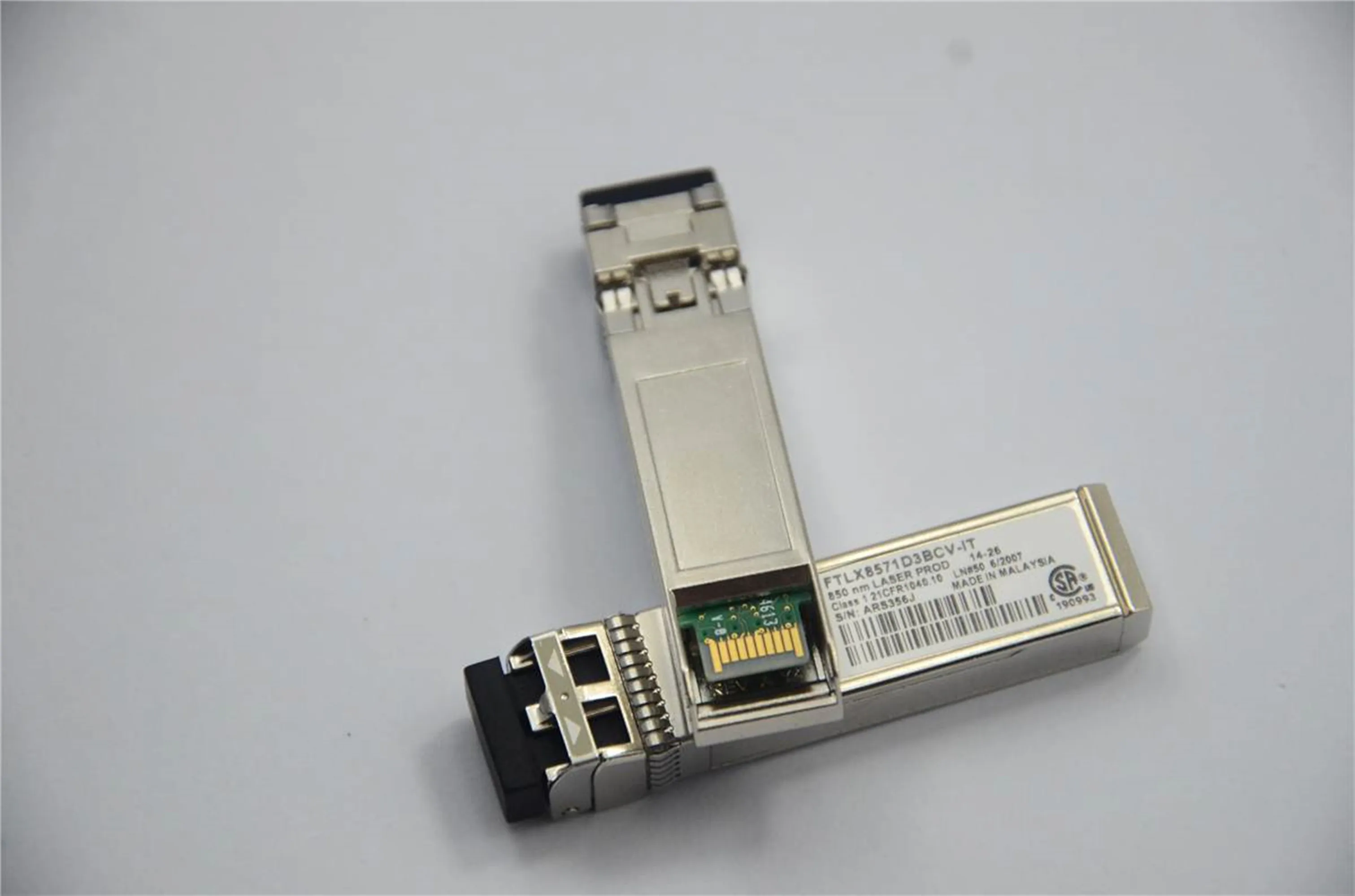Intel transceiver 10g sfp/FTLX8571D3BCV-IT/E65689-001/for X710 X520 network adapter switch/sfp 10gb Switch Optical fiber module enlarge