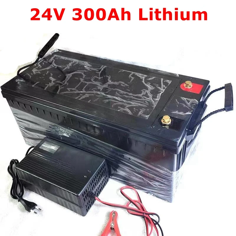 

BLN impermeabile 24V 300AH batteria agli ioni di litio BMS 24V 400AH batteria agli ioni di litio per 2400W RV EV Solar energy go