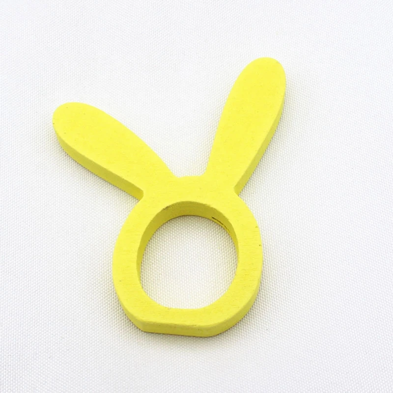 Кольцо-держатель для салфеток в виде пасхального кролика 4 шт. |