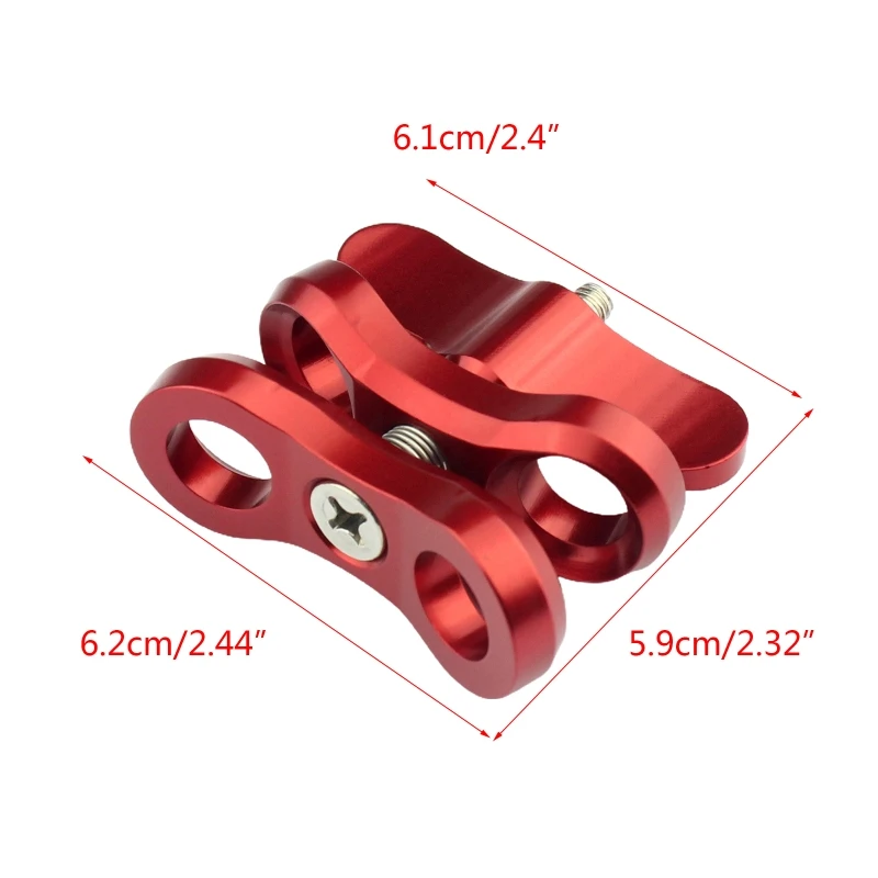 

Штатив с ЧПУ с зажимом-бабочкой и открытым отверстием для подводной съемки кронштейн с шаровой головкой адаптер для крепления для спортивн...