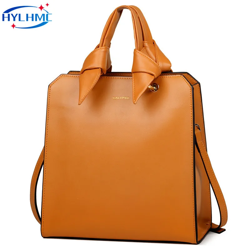 Women's Handbag 2023 New Fashion Commuter Genuine Leather Lady Briefcase Shoulder Messenger Bag Large Capacity Women Bags