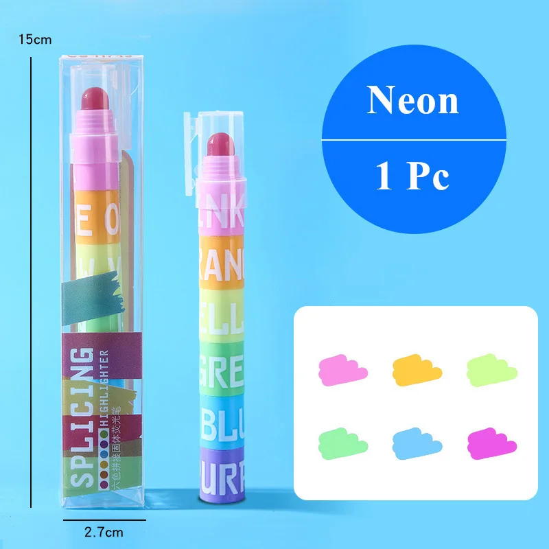 

Штабелируемые маркеры, 6/12 цветов