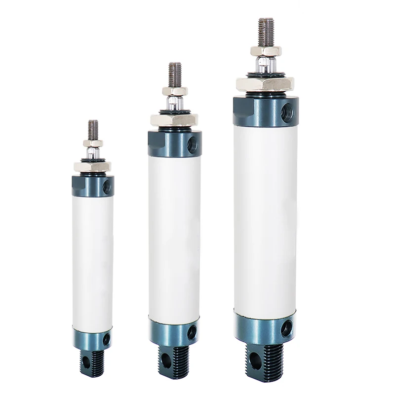 

Air Pneumatic Cylinders Double Compressed Air Cylinder MAL Mini Bore 16/20/25/32mm 40mm Stroke 25/50/75/100 200 Single Lever