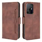 Флип-чехол для Xiaomi 11 T Pro, кожаный чехол для Redmi Note 11 T, 10 S, 11 Lite, с отделениями для карт, Mi 11 Lite, NE 10T, 11s