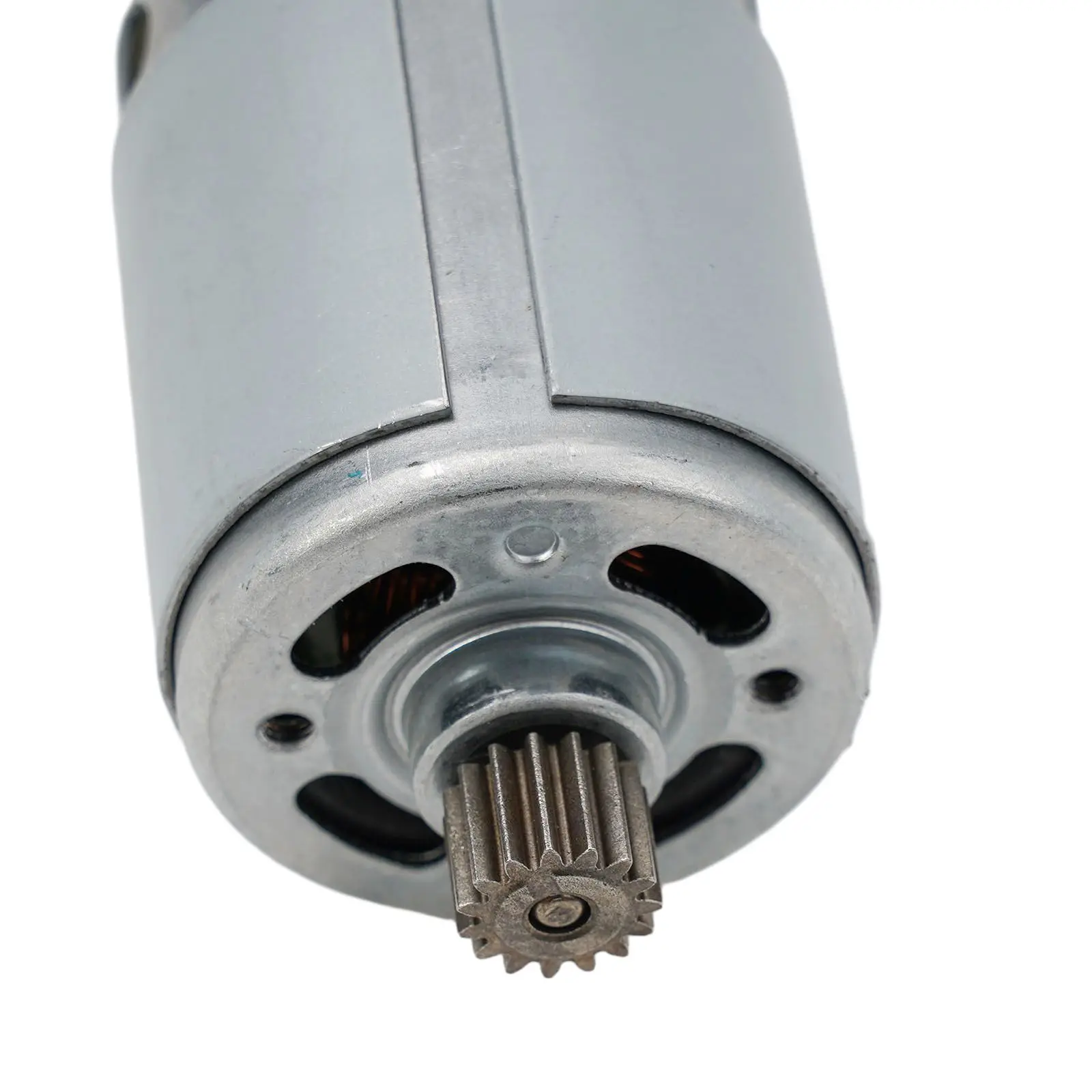 

Durable Practical High Quality Motor For GSR 1080-2-Li Silver Metal Replacement 15 Teeth Cordless Drill Driver