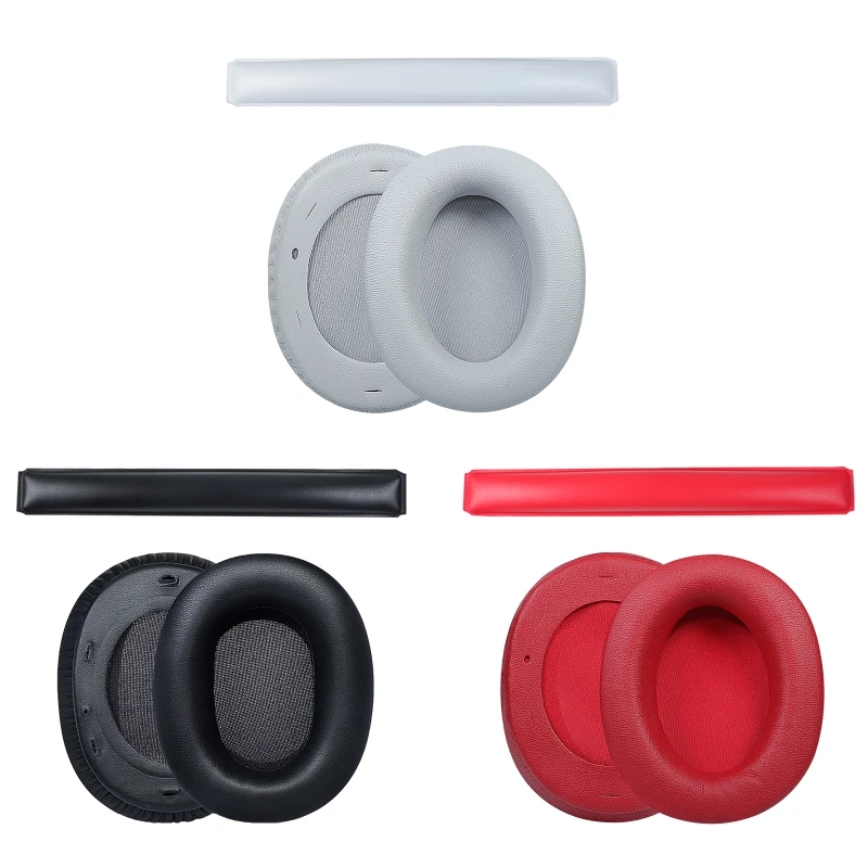 

Leather Cushion Sponge Earpads for Head Beam forEdifier W800BT Headset Earm
