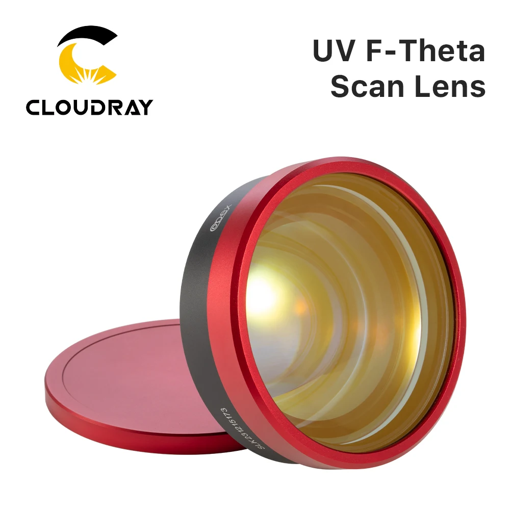 

Объектив Cloudray 355 нм UV F-theta 175*175/250*250/300*300 мм Рабочая зона Монтажная резьба M85 для системы маркировки УФ-гальво