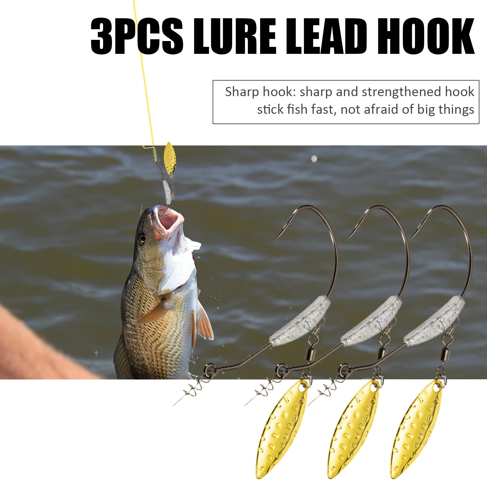 

Джиг-Крючки под Спиннер, джиг с ивовым лезвием, джиг-Крючки для рыбалки с ивовым лезвием, острые рыболовные крючки