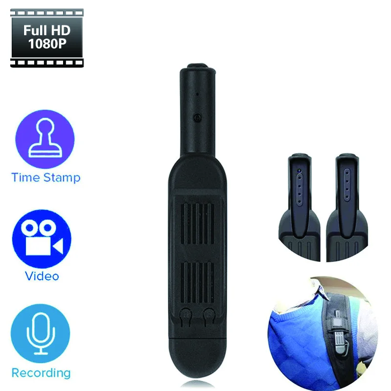 

Full HD 1080P T189 Mini Camera Wearable Portable Device Smart Home Security Surveillance Small Video Recorder Support TF Card