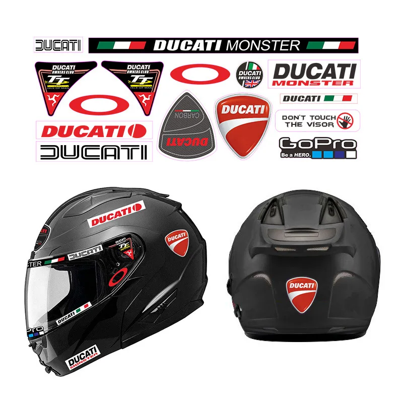 

Motorcycle Helmet Sticker Motorcycle Body Sticker Suitable for Ducati /KYT