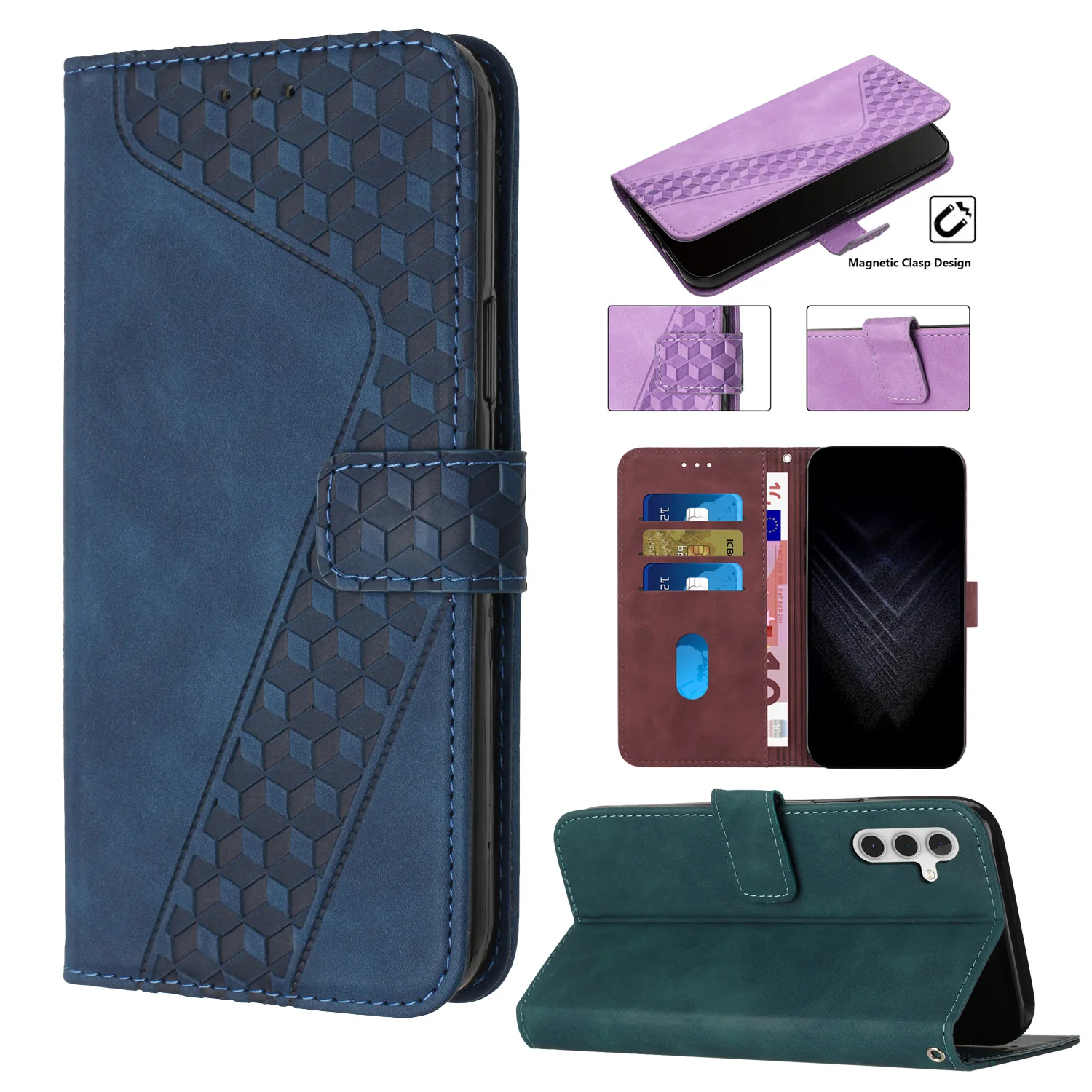 

For Samsung Galaxy A25 Чехол Для Magnetic Wallet Phone Cases Book Flip Cover Coque Fundas Capa For Samsung Galaxy A25