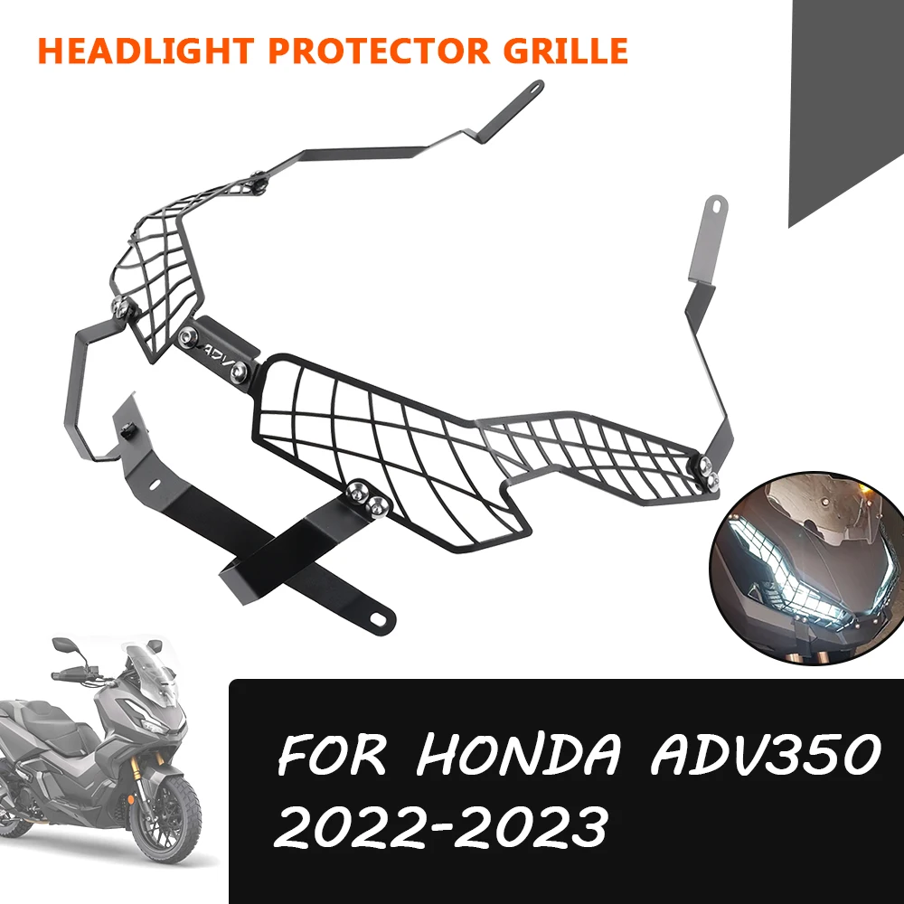 

Аксессуары для мотоциклов, скутеров, передняя фара, решетка радиатора, Защитная крышка для HONDA ADV350 ADV 350 2022 2023