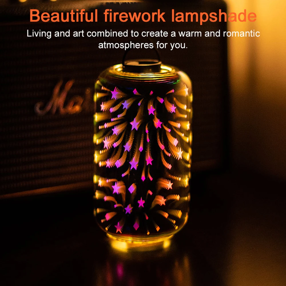 

Picnic Swante Lamp Shades Camping Light Fireworks Glass Lampshade Outdoor Campsite Lantern Tent Lamp Cover with Storage Bag