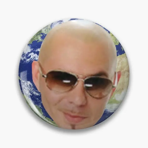 Мягкая булавка на пуговицах Mr Worldwide креативная забавная женская милая подарочная