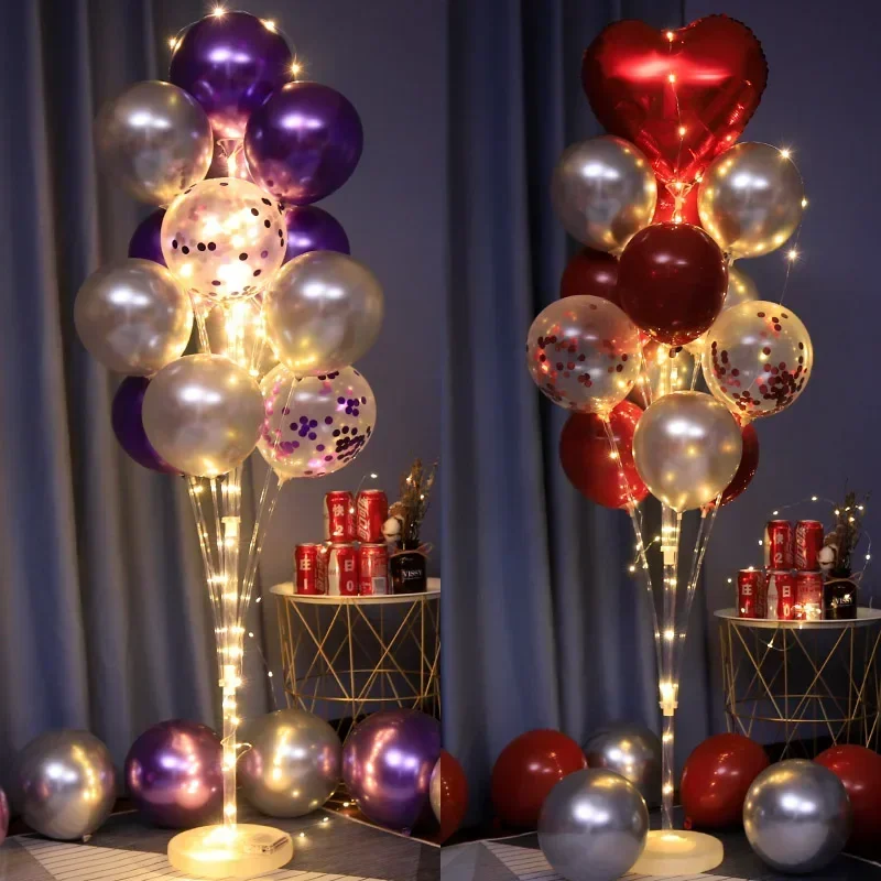 Воздушный шар со светодиодной подсветкой и кронштейном для украшения дня