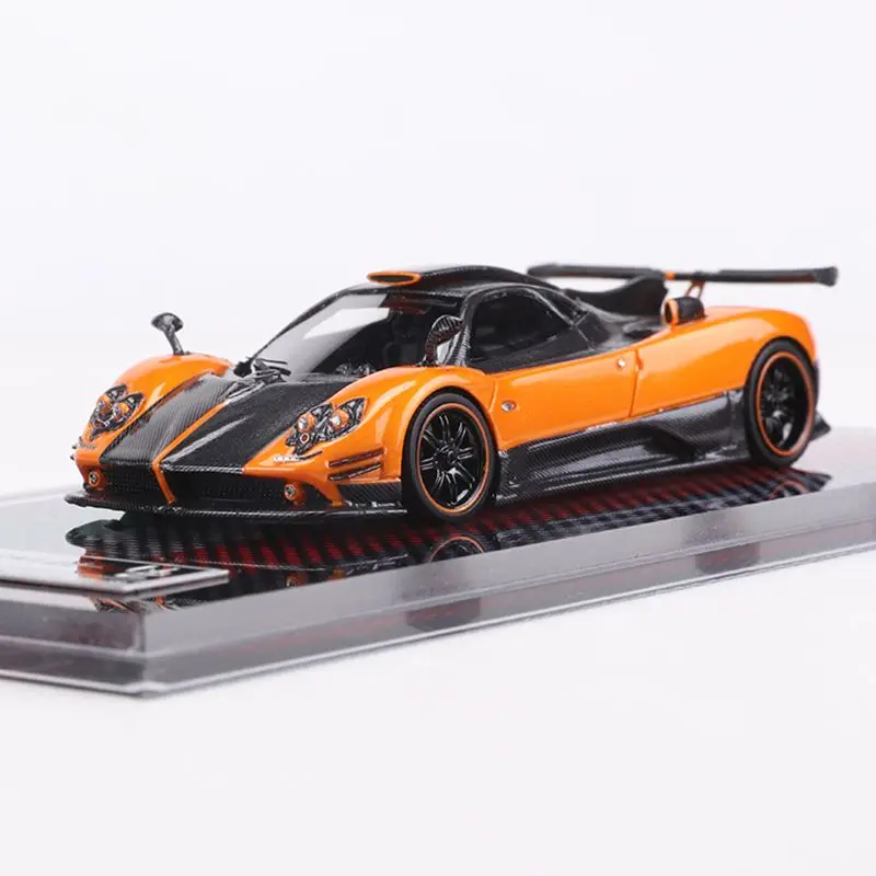 U2 1/64 Pagani Zonda 760LH Игрушка из сплава литая под давлением металлическая модель в