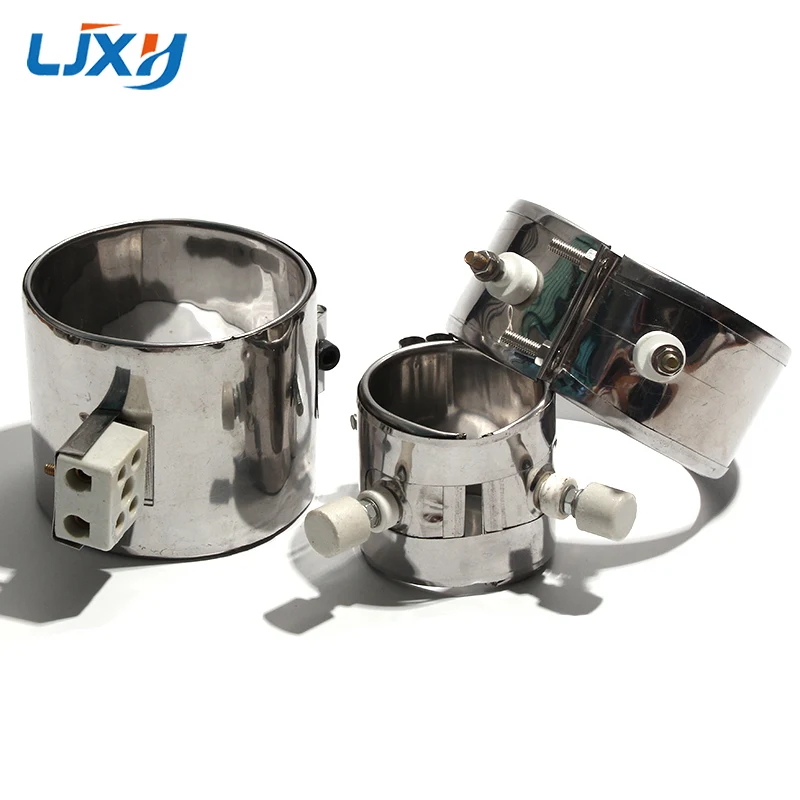 

LJXH ID 95mm 110V/220V/380V Stainless Steel Mica Band Heater Height 90-120mm 800W-1000W Ceramic Electric Heat Element