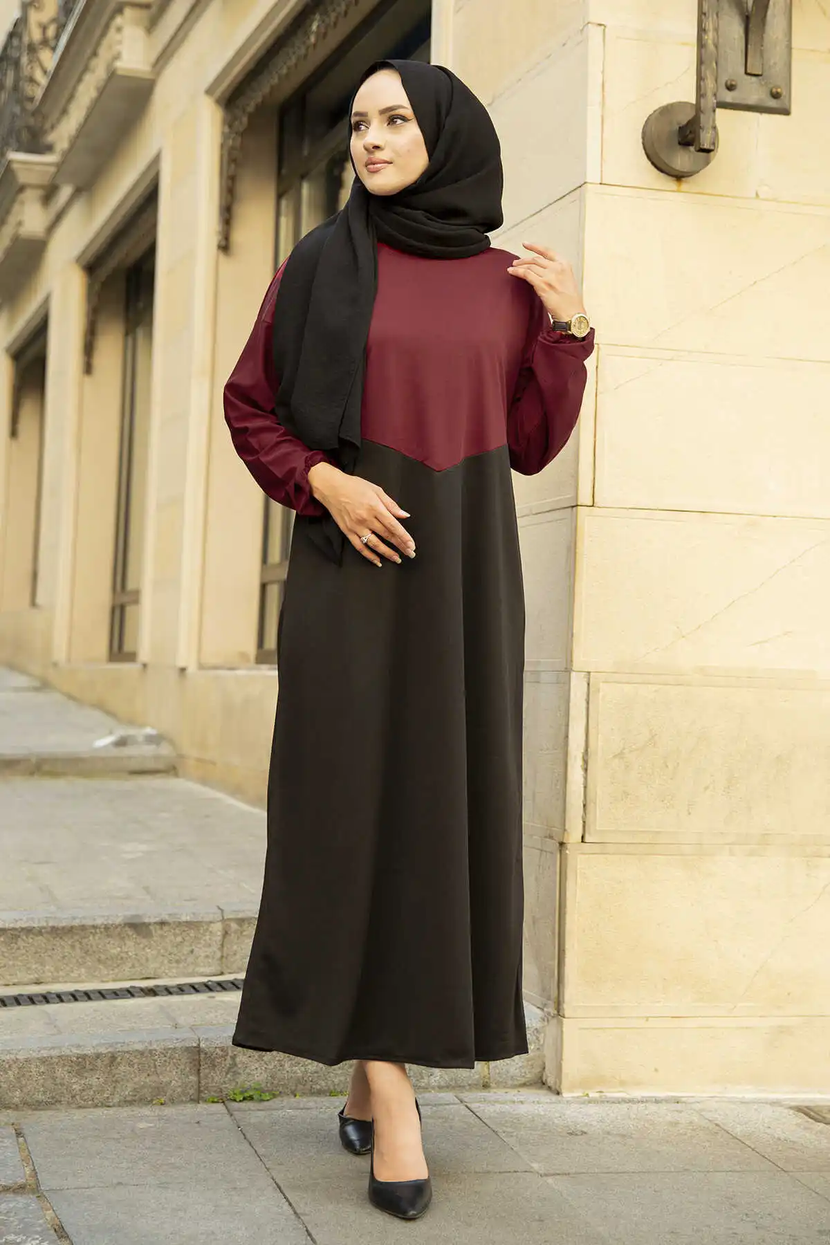 Women's Dress dresses for women kaftan abaya women long Muslim dress Muslim women hijab abayas evening dress