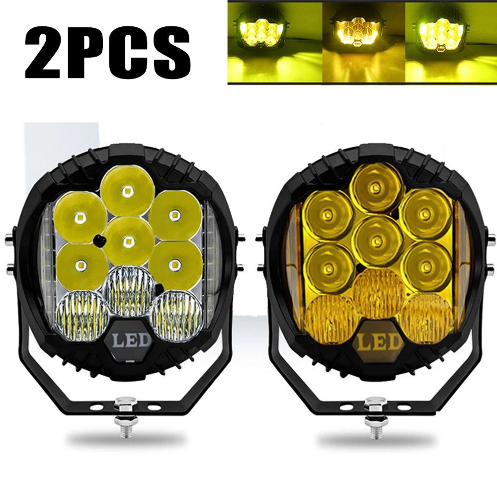 Фонарь для внедорожника задняя фара 7 дюймов 90 Вт 3000K 4300K
