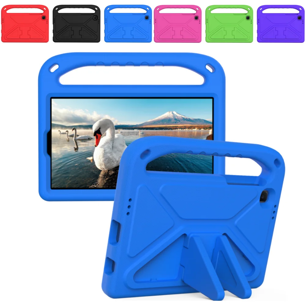 Kids Case for Samsung Galaxy Tab A 8.0 T290 8.4 T307 10.1 T510 A7 Lite T225 Handheld EVA Foam Cover S6 lite 10.4 A8 A9 A9+