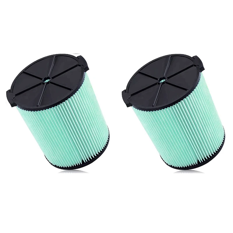 

EAS-2PCS 5-Layer Replacement Vacuum Filter For Ridgid VF6000 Wet/Dry Shop Vac 5-20 Gallon Vacuums