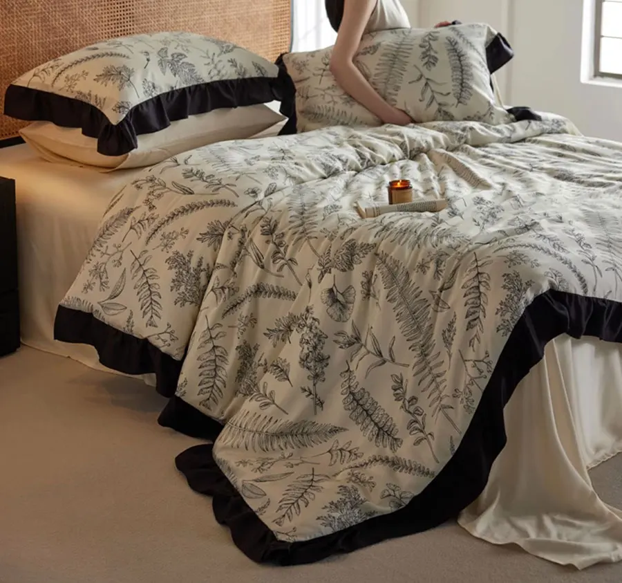 Элегантный Сказочный пасторальный цветочный семейный набор романтичный