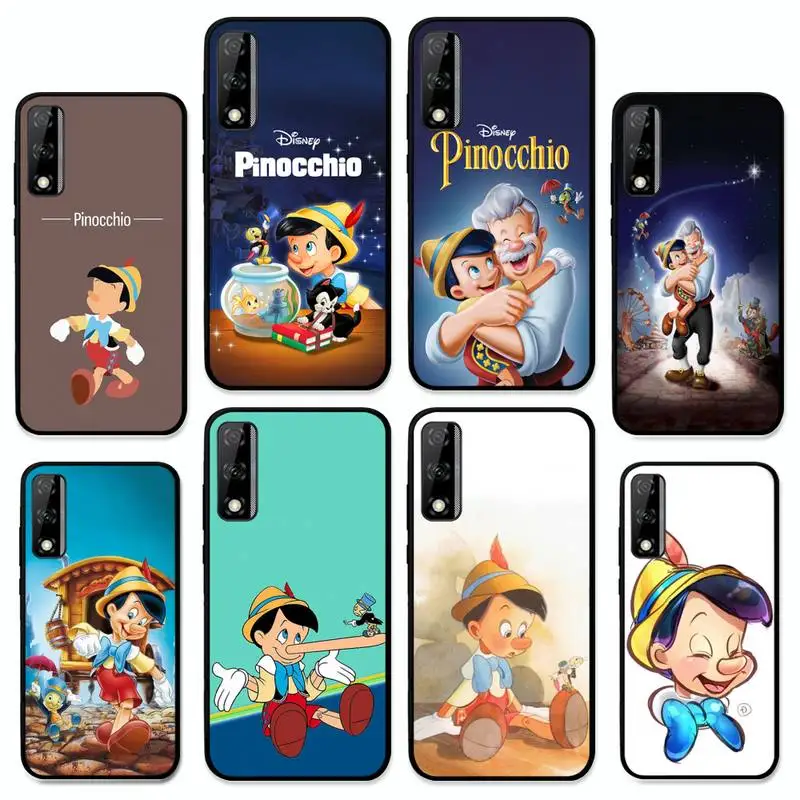 

Disney Pinocchio Phone Case for Huawei Y 6 9 7 5 8s prime 2019 2018 enjoy 7 plus