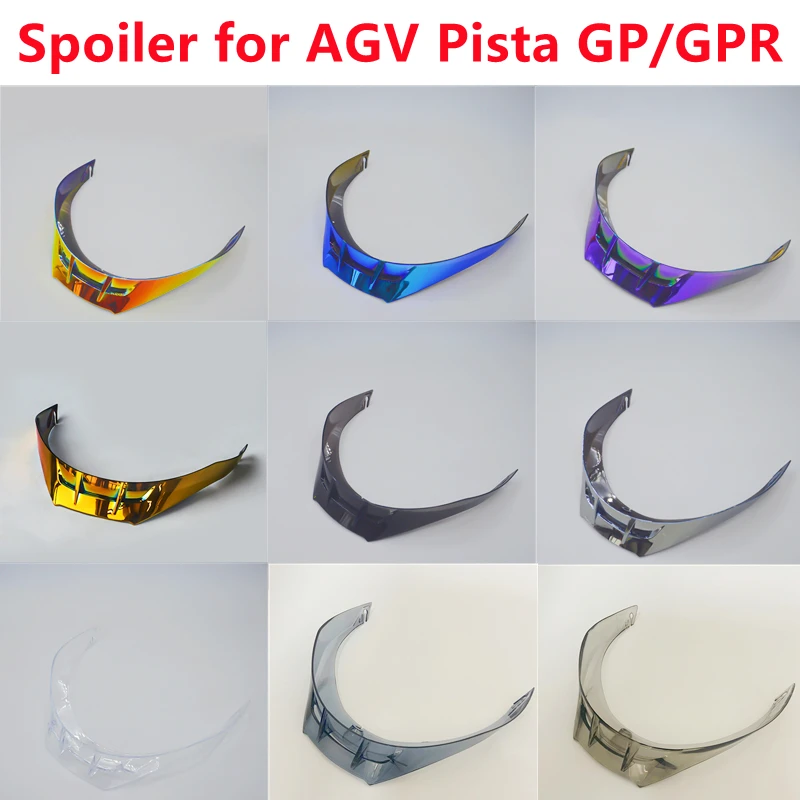 Enlarge Helmet Tail Spoiler for AGV Pista GP, Pista GPR, CORSA,CORSA R Rear Spoiler Motorcycle Helmet Accessories & Parts