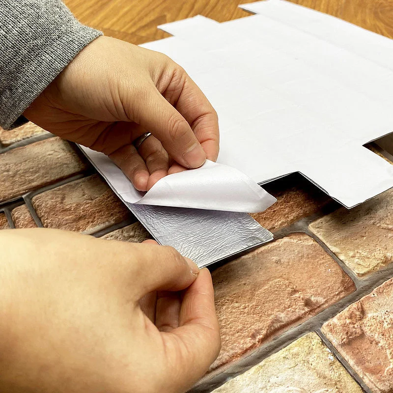 Настенные 3d-наклейки с имитацией кирпича съемные самоклеящиеся