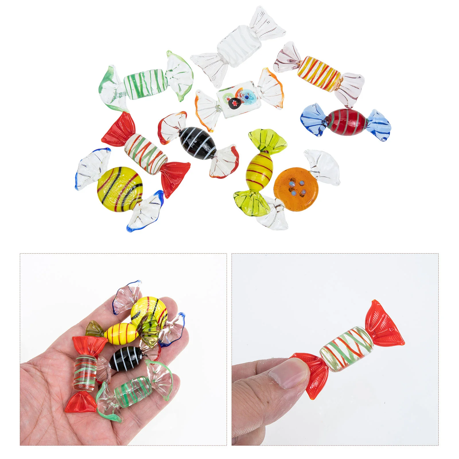 

Candysweets Ornament Party Decoration Christmas Crystal Decorations Desktop Wedding Home Table Scatter Ornaments Filler Favors