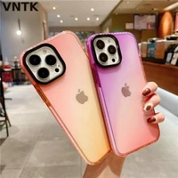 fashion clear candy colors colorful gradient female soft case for iphone 11 12 13 pro max 7 8 plus xr x xs se 2020 cover fundas