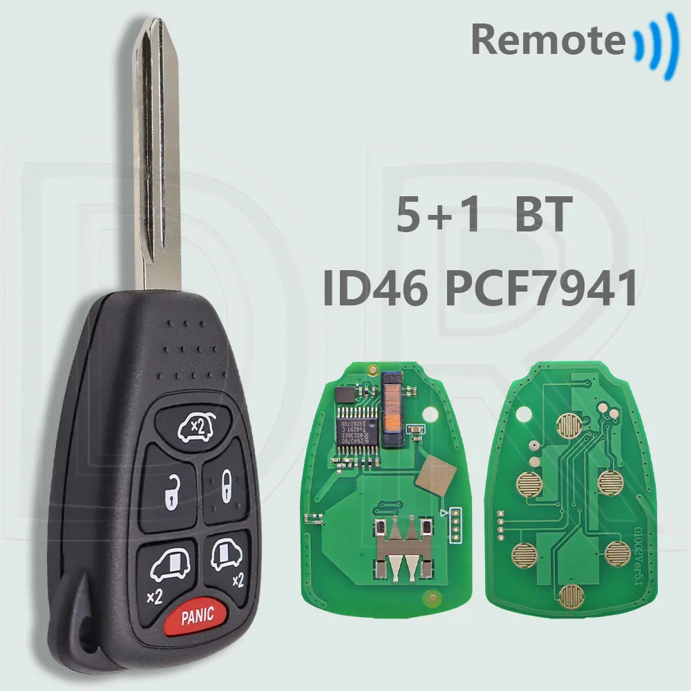 

DR M3N5WY72XX ID46 PCF7941 315/433 МГц автомобильный дистанционный ключ для Jeep Grand Cherokee Dodge Chrysler Town Country Cruiser Sebring