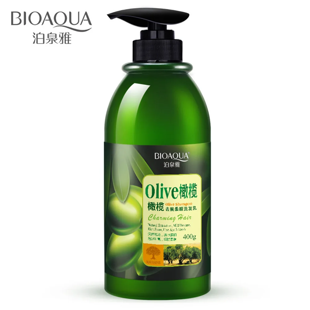 

Poquanya olive shampoo lotion hair conditioner shampoo set combination refreshing oil control shampoo wholesale