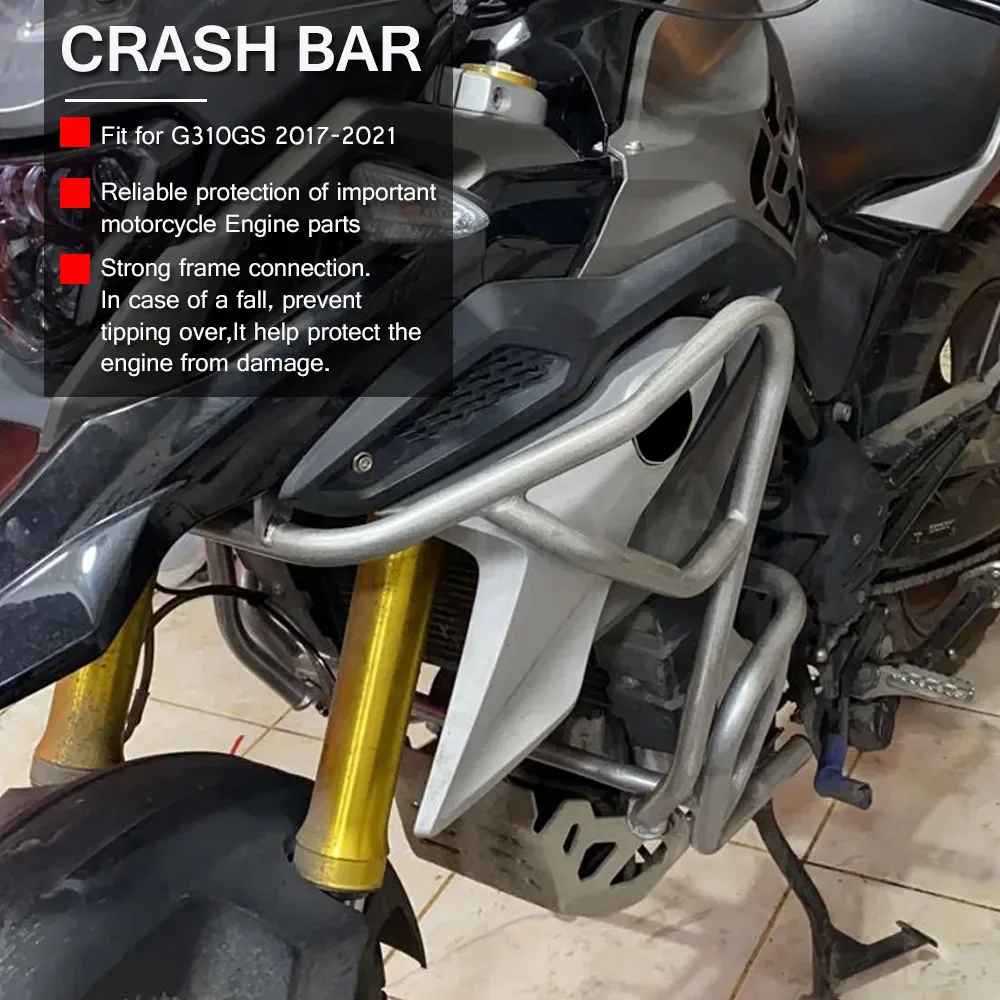 Для BMW G310R G310GS мотоциклетные бамперы G310 GS R G 310R 2017-2019 2020 2021 защита двигателя бак