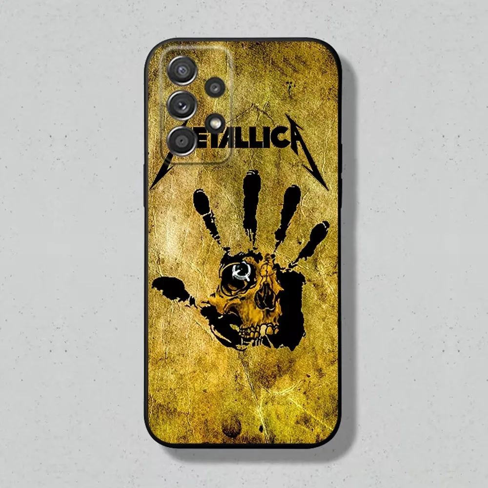 S-Seasons 72 M-Metallica Phone Case For Samsung S24 S23 S22 S21 S20 S10 S10E S9 Plus FE Note 20 Black Cover Shell