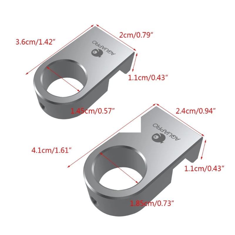 Аквариумная трубка Lily Pipe приспособление из алюминиевого сплава для фиксации