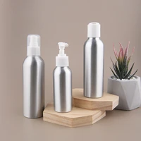 20pcslot portable perfume aluminum lotion pump bottle cosmetics emulsion make up container refillable travel sub bottles