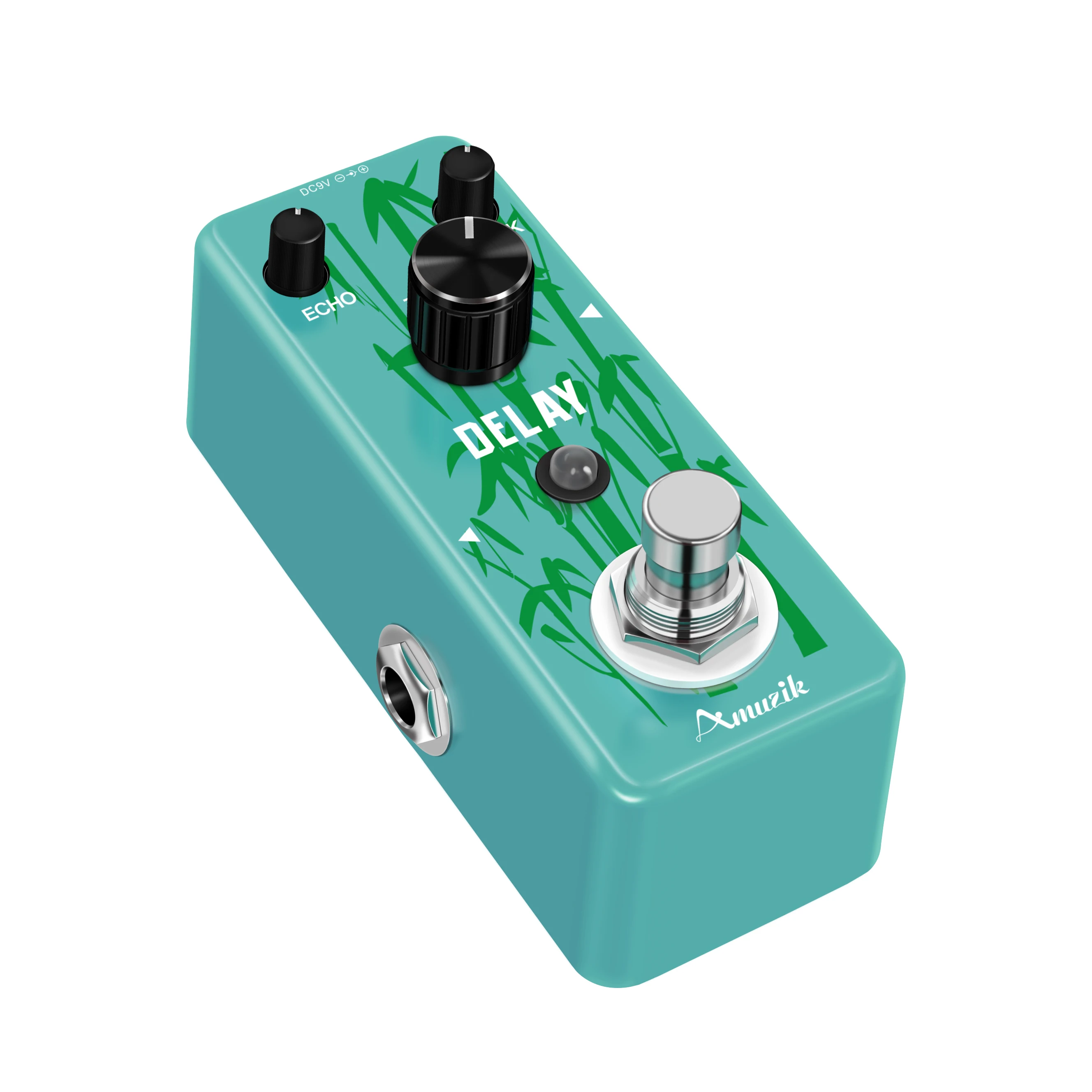 Amuzik LEF-314 Guitar Delay Pedal Analog Delay Guitar Effect Pedal Switching, Fully Vintage Delay True Bypass