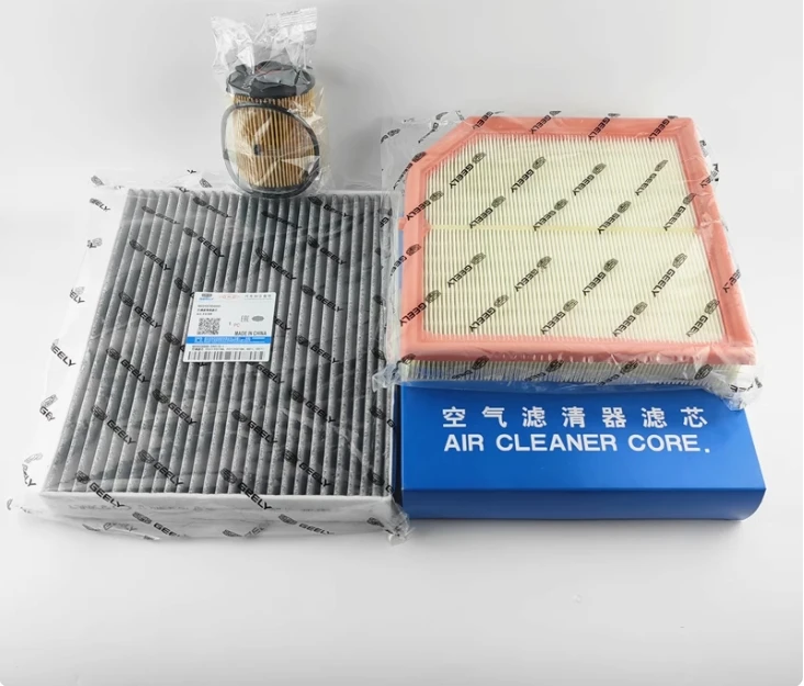 

KX11 Оригинальный воздушный фильтр Масляный фильтр Салонный фильтр Топливный фильтр для двигателя KX11 Geely Monjaro Manjaro Xingyue L 2.0T