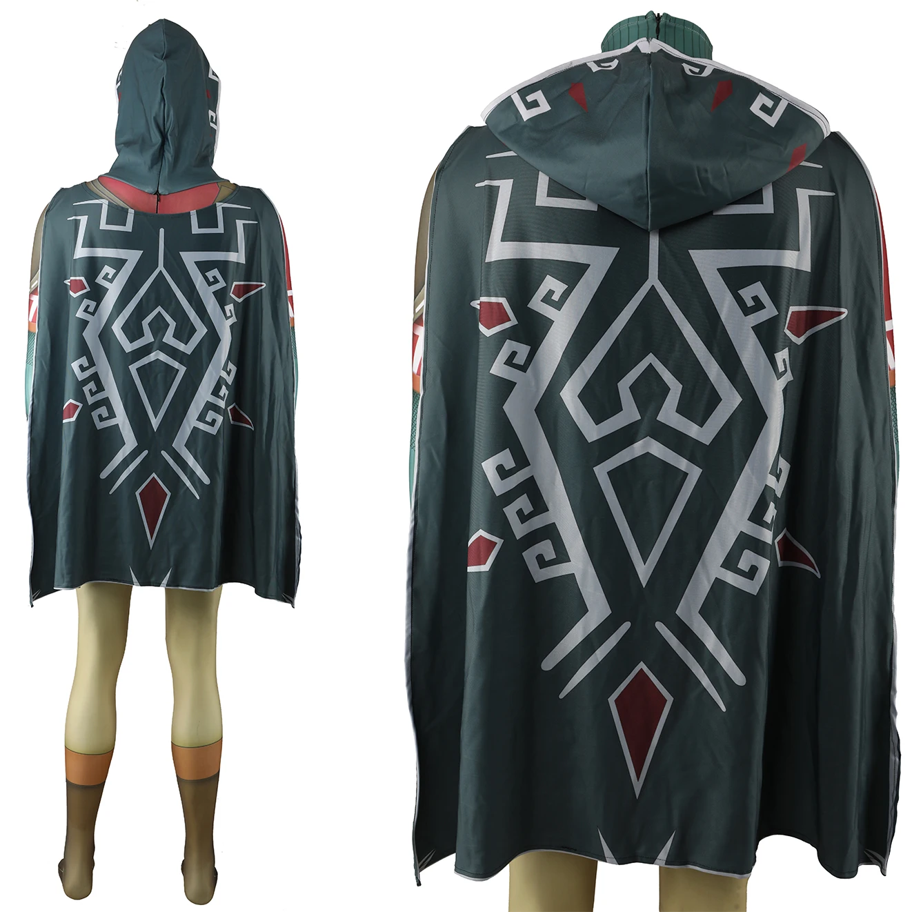 Костюм супергероя The Legend of Zelda 2 костюм из спандекса с 3D принтом для косплея на