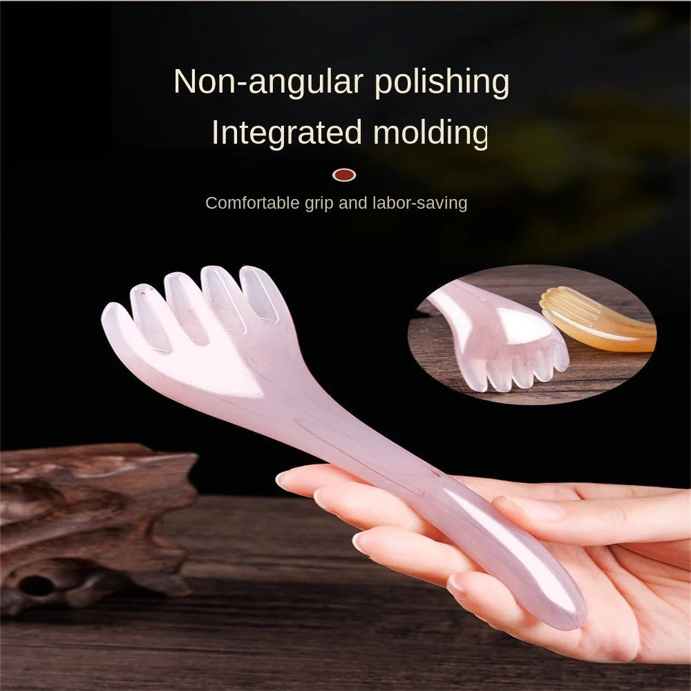 

Five-claw Head Massager Scalp Gua Sha Dredging Meridians Massage Comb Scratching Head Therapy Massage Claw Health Care Tool Neck