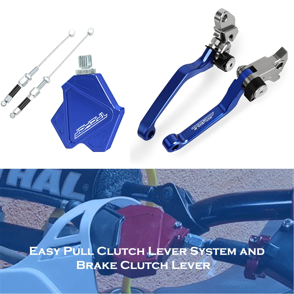 

For YAMAHA TRICKER 2004 2005 2006 2007 2008 2009 2010 2011-2017 Motorcycle Easy Pull Clutch Lever System and Brake Clutch Lever