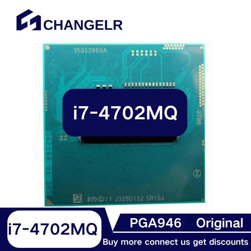 i7-4702MQ SR15J 4 ядра 8 потоков 2 ГГц 6 МБ 37 Вт розетка PGA946