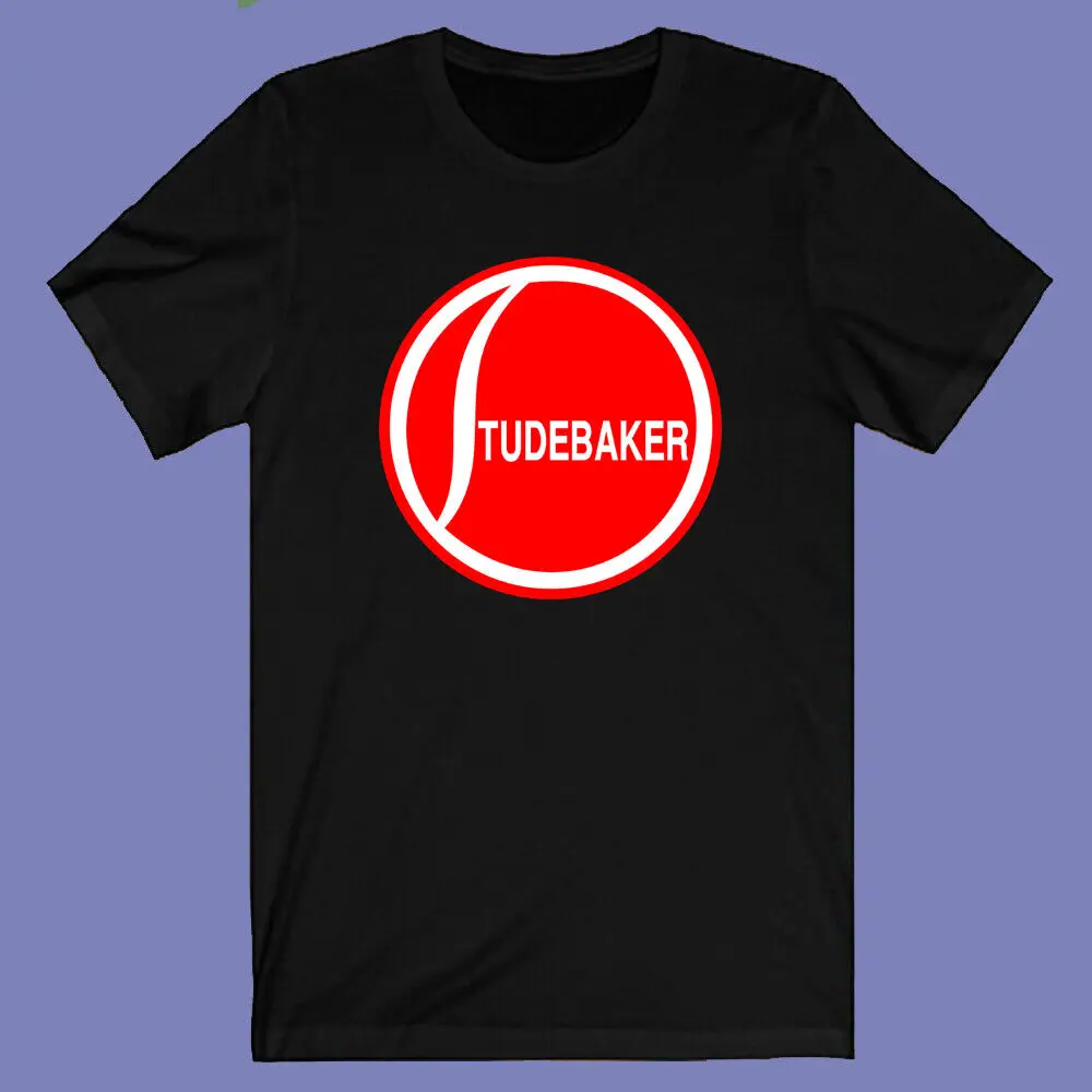 Мужская черная футболка с логотипом автопроизводителя Studebaker