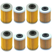 four pairs motorcycle oil filter for 690 rally factory replica 07 10 690 duke 12 19 690 enduro r 20 21 690 smc r 12 21