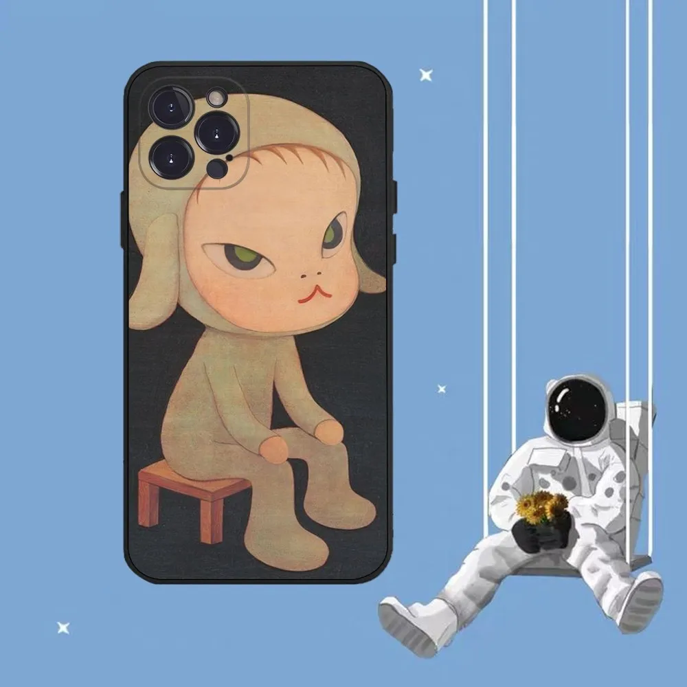 Yoshitomo Nara чехол для телефона iPhone 14 11 12 13 Mini Pro XS Max 6 7 8 Plus X XR SE 2020