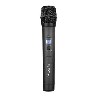 

BY-WHM8 Professional Handheld Wireless Microphone with 48 UHF Channels for Interview/Speech/Meeting/Karaoke