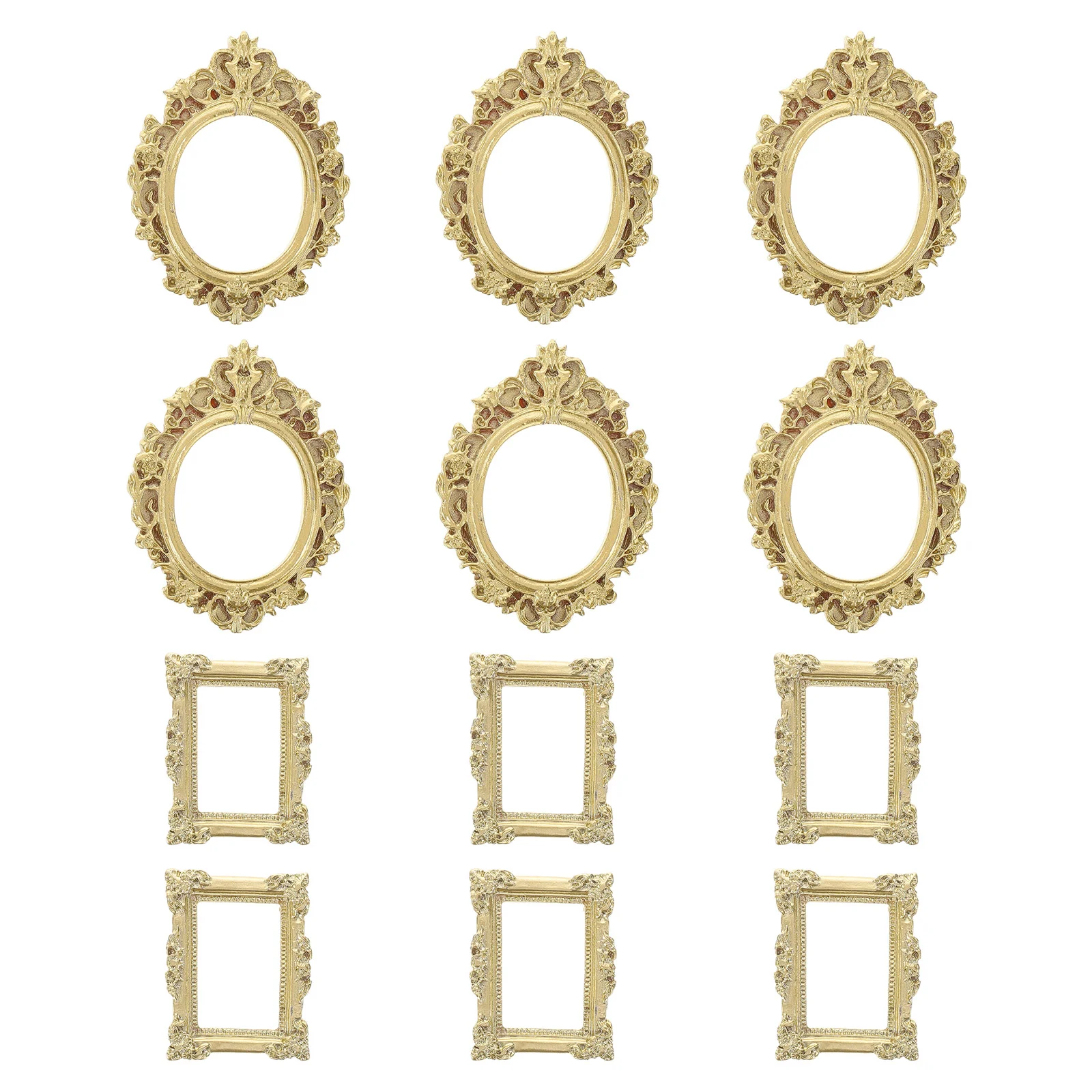 Винтажные декоративные фоторамки из смолы